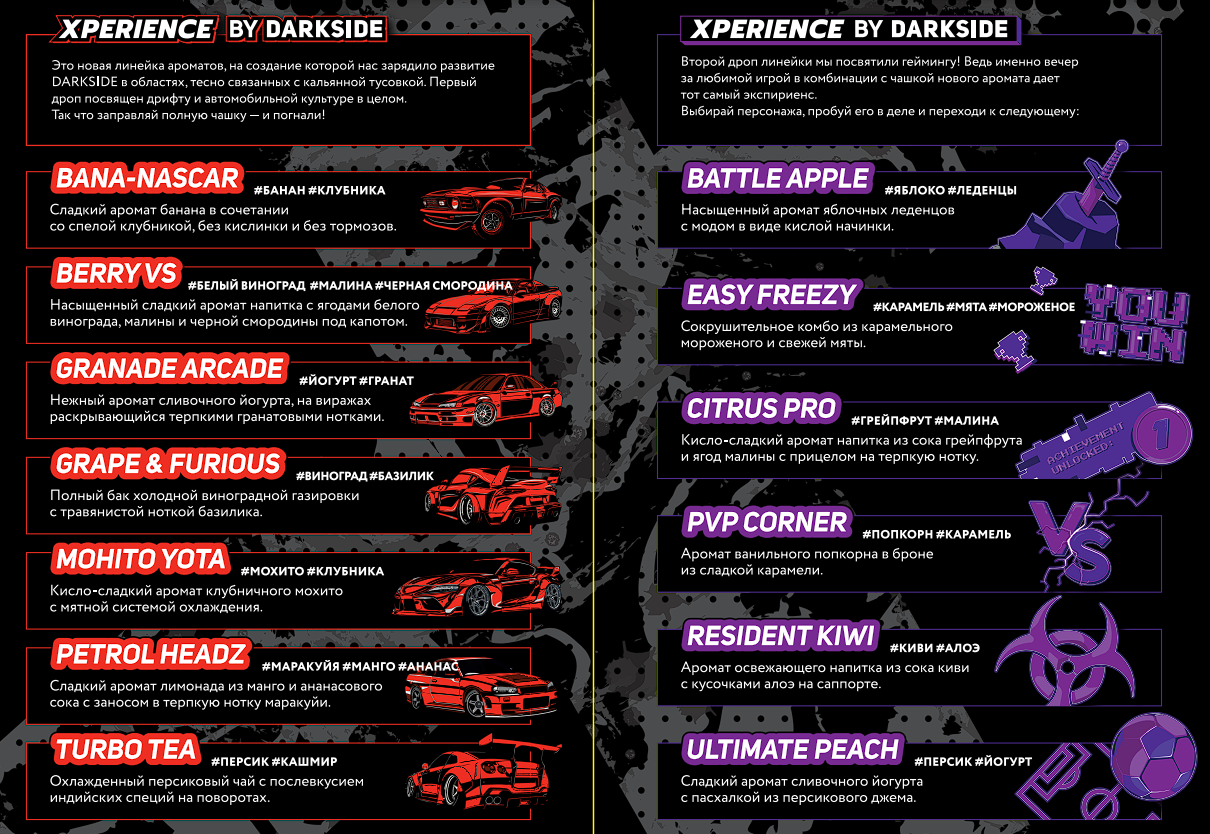 Новый дроп Darkside Experience